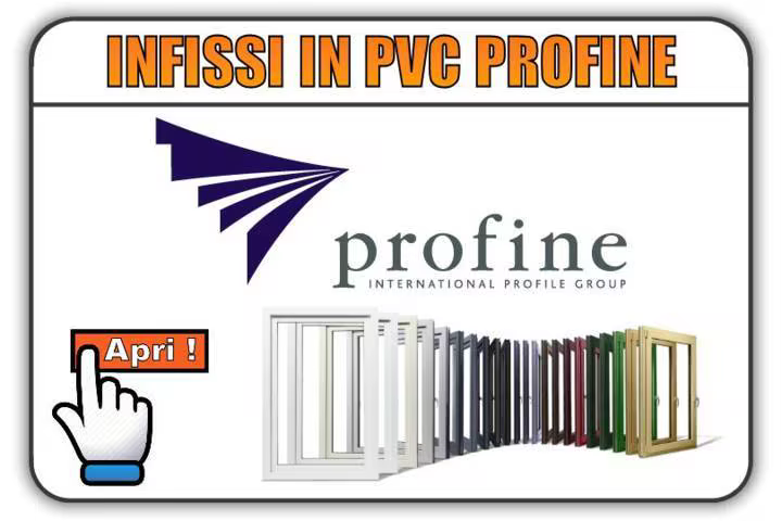 Infissi in PVC Profine - Profili europei di alta qualità
