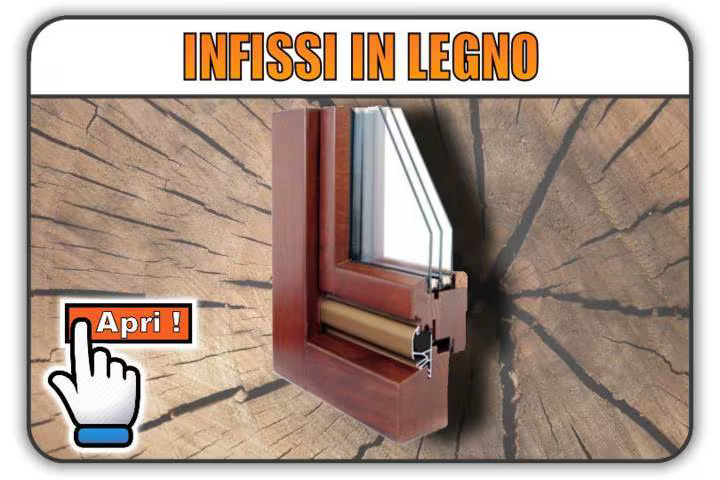 Infissi in legno La Spezia Finestre - Massello e lamellare