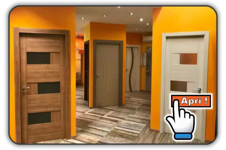 Porte interne in legno massello e laminato a La Spezia - Showroom porte