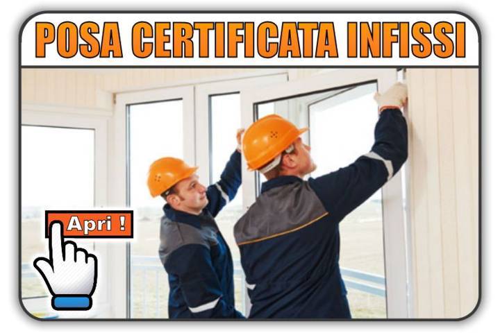 posa certificata infissi La Spezia finestre